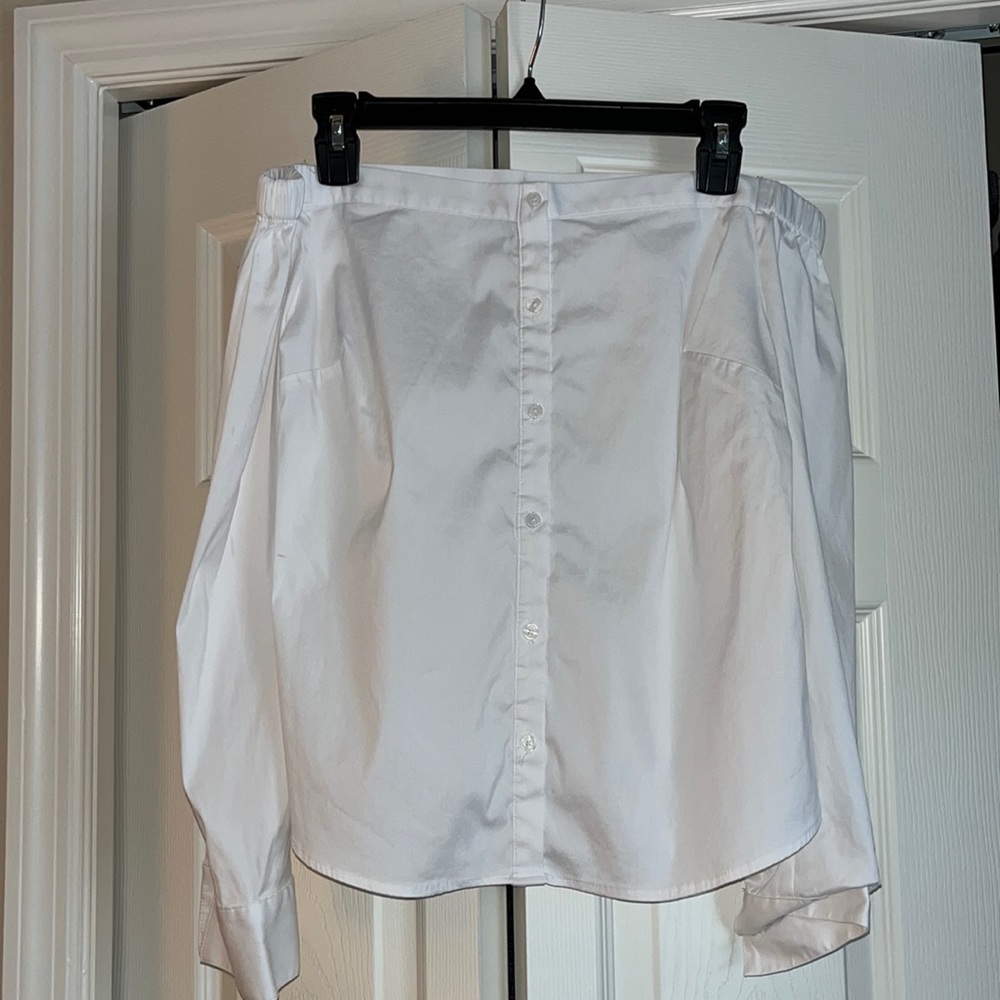 Express Off Shoulder Button Up! - Small - image 1